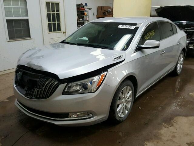 1G4GA5GR5EF232574 - 2014 BUICK LACROSSE SILVER photo 2