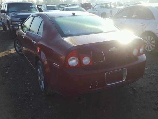 1G1ZK57B28F268572 - 2008 CHEVROLET MALIBU LTZ RED photo 3