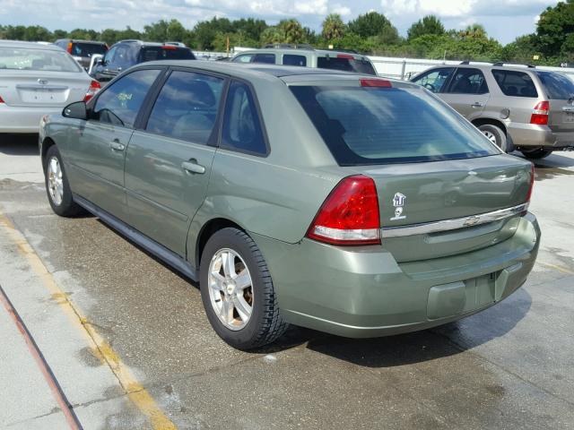 1G1ZT64845F329279 - 2005 CHEVROLET MALIBU MAX 绿色 照片 3