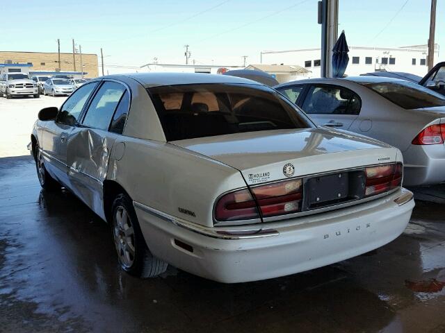 1G4CU5211X4611898 - 1999 BUICK PARK AVENU WHITE photo 3