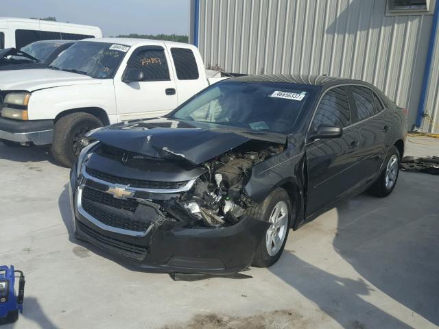 1G11B5SL4EF189722 - 2014 CHEVROLET MALIBU LS CHARCOAL photo 2