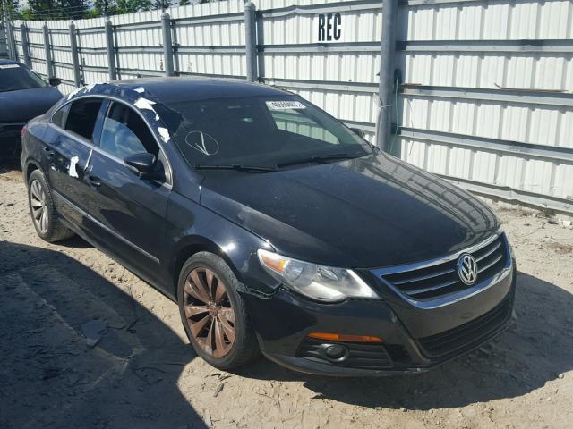 WVWMN7AN2AE550035 - 2010 VOLKSWAGEN CC SPORT BLACK photo 1