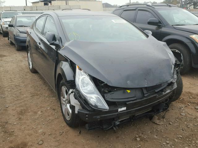 5NPDH4AE0DH341919 - 2013 HYUNDAI ELANTRA GL BLACK photo 1