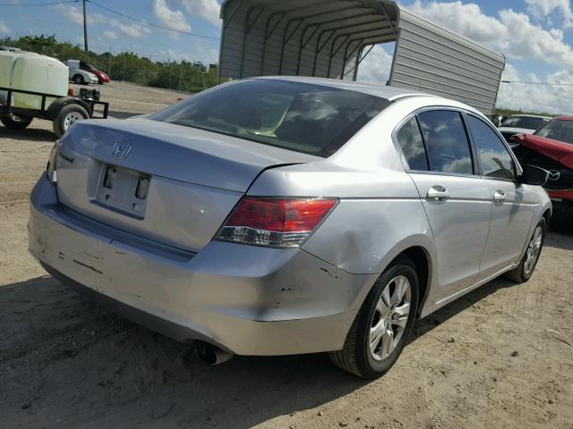 1HGCP26469A080721 - 2009 HONDA ACCORD LXP SILVER photo 4