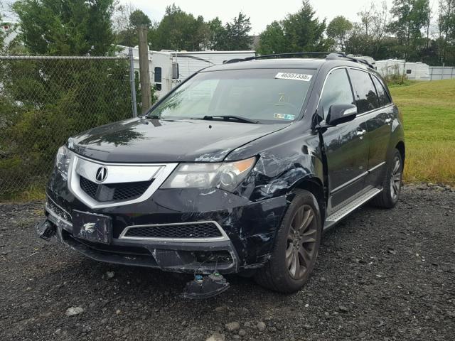 2HNYD2H55BH524076 - 2011 ACURA MDX ADVANC 黑色 照片 2