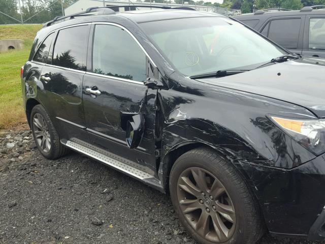 2HNYD2H55BH524076 - 2011 ACURA MDX ADVANC 黑色 照片 9