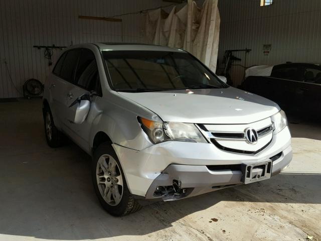 2HNYD28218H505099 - 2008 ACURA MDX SILVER photo 1