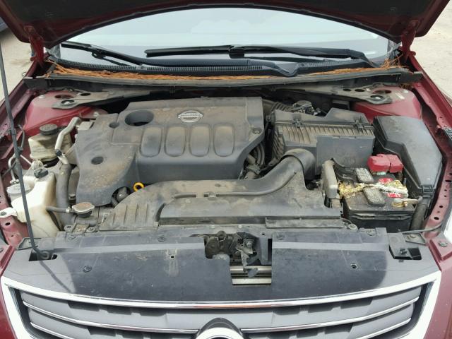 1N4AL2APXBN419911 - 2011 NISSAN ALTIMA BAS RED photo 7