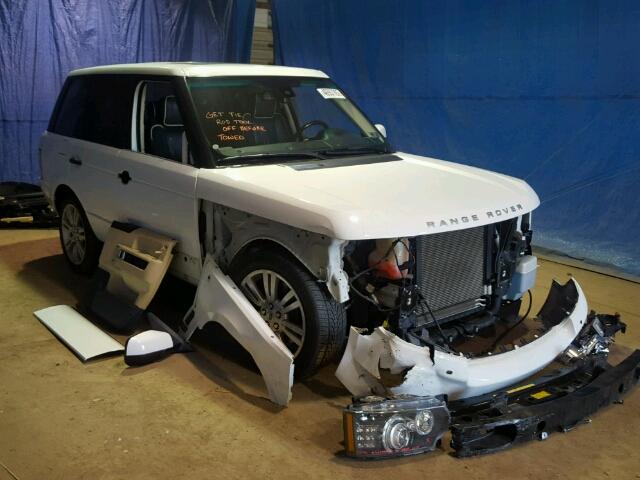 SALMF1D41BA338435 - 2011 LAND ROVER RANGE ROVE WHITE photo 1