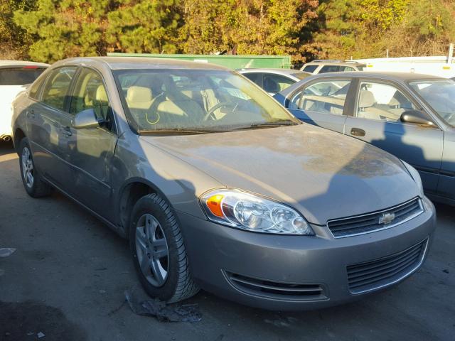 2G1WS551969375444 - 2006 CHEVROLET IMPALA POL TAN photo 1