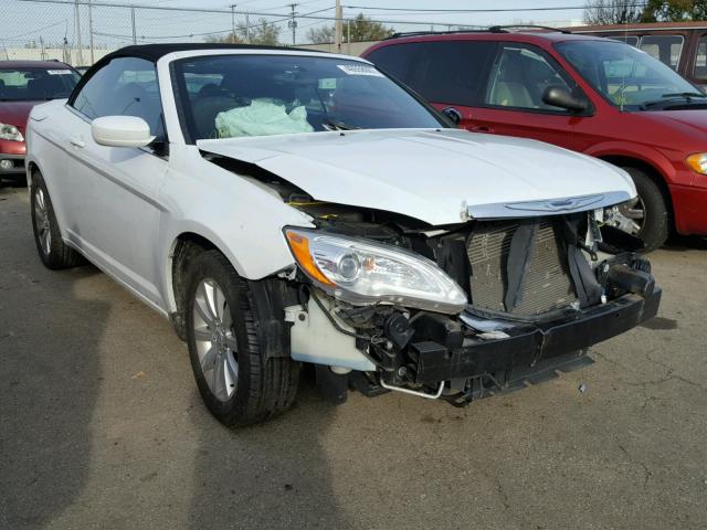 1C3BCBEB8CN139052 - 2012 CHRYSLER 200 TOURIN WHITE photo 1