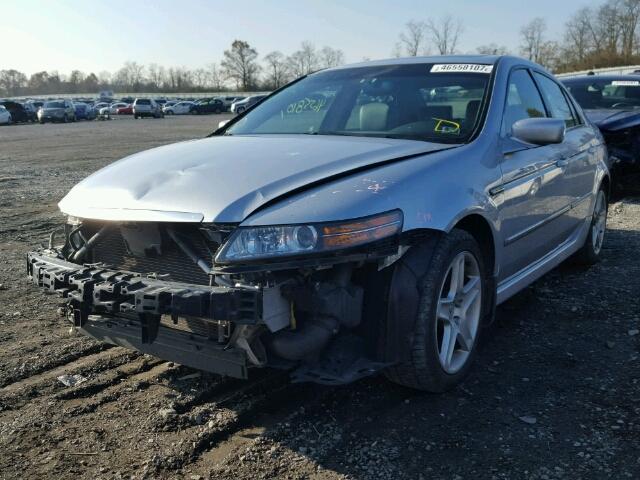 19UUA66295A080783 - 2005 ACURA TL SILVER photo 2