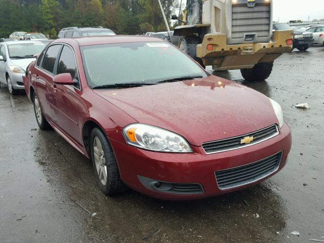 2G1WG5EK4B1124060 - 2011 CHEVROLET IMPALA LT BURGUNDY photo 1