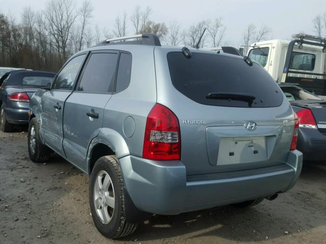 KM8JM12B28U756152 - 2008 HYUNDAI TUCSON GLS GREEN photo 3