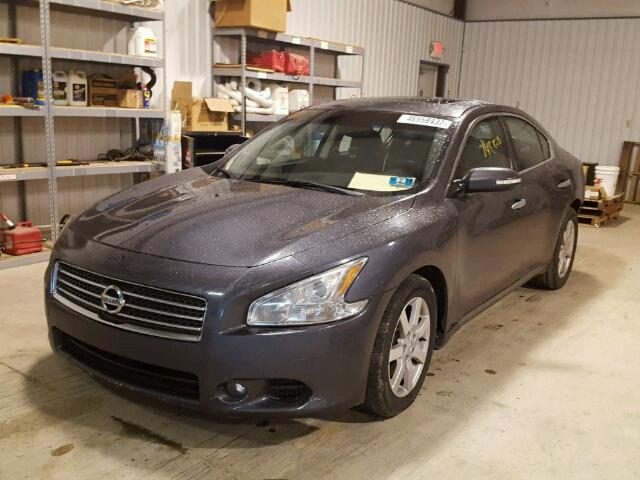 1N4AA51E99C833192 - 2009 NISSAN MAXIMA S GRAY photo 2