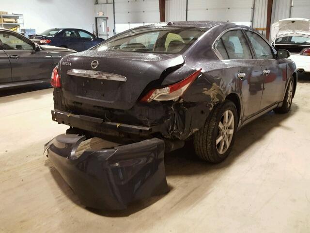 1N4AA51E99C833192 - 2009 NISSAN MAXIMA S GRAY photo 4