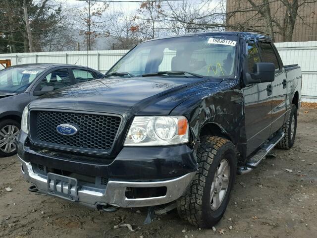 1FTPW14584FA17821 - 2004 FORD F150 SUPER BLACK photo 2