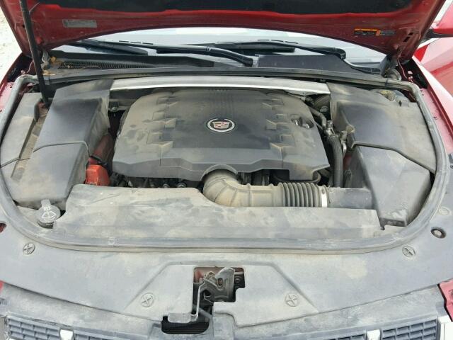 1G6DM5E33D0165412 - 2013 CADILLAC CTS PERFOR RED photo 7