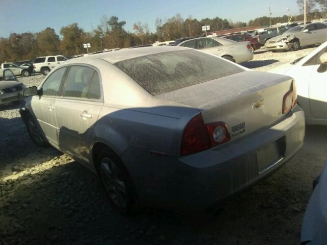 1G1ZG57B894234229 - 2009 CHEVROLET MALIBU LS SILVER photo 3