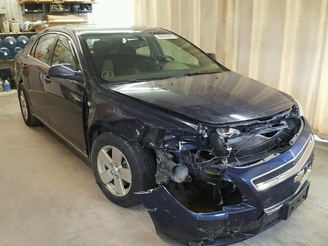 1G1ZF57568F153732 - 2008 CHEVROLET MALIBU HYB BLUE photo 1