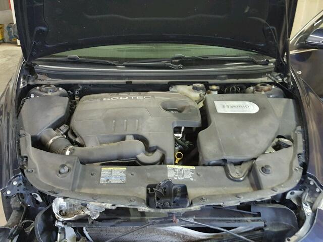 1G1ZF57568F153732 - 2008 CHEVROLET MALIBU HYB BLUE photo 7