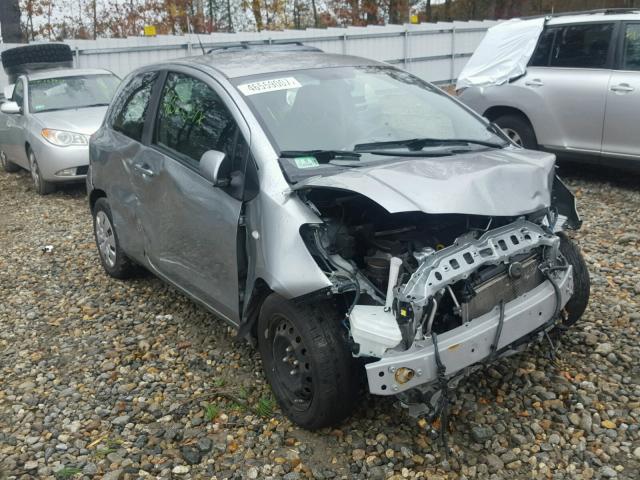 JTDJT903395225720 - 2009 TOYOTA YARIS GRAY photo 1