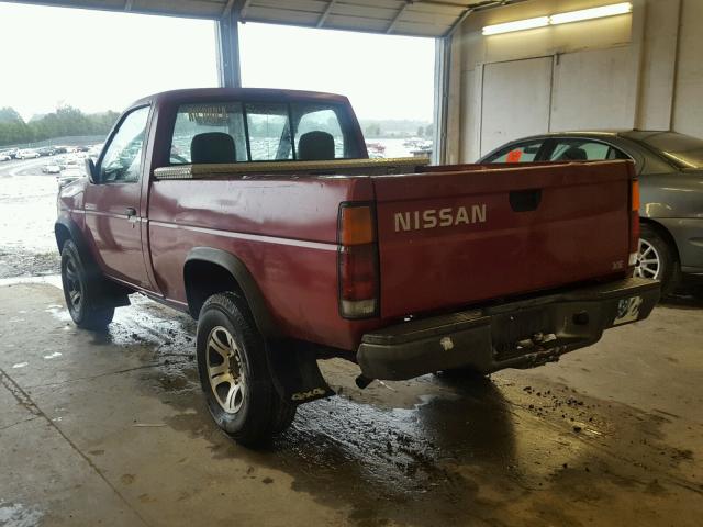 1N6SD11Y6VC335676 - 1997 NISSAN TRUCK XE MAROON photo 3