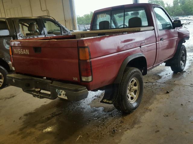 1N6SD11Y6VC335676 - 1997 NISSAN TRUCK XE MAROON photo 4