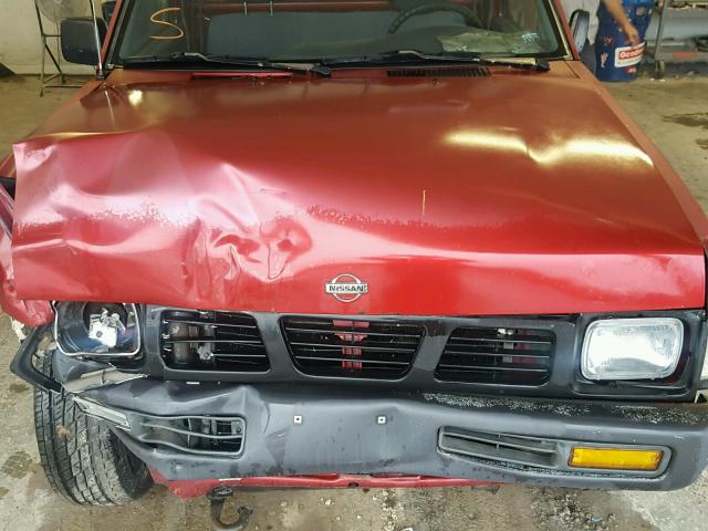 1N6SD11Y6VC335676 - 1997 NISSAN TRUCK XE MAROON photo 7