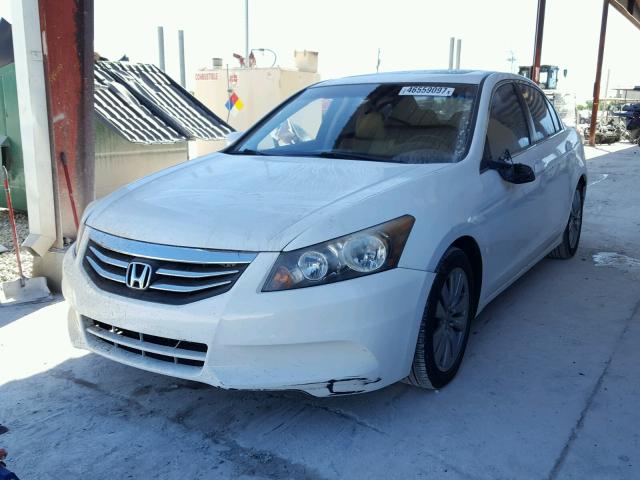 1HGCP2F89CA029630 - 2012 HONDA ACCORD EXL WHITE photo 2