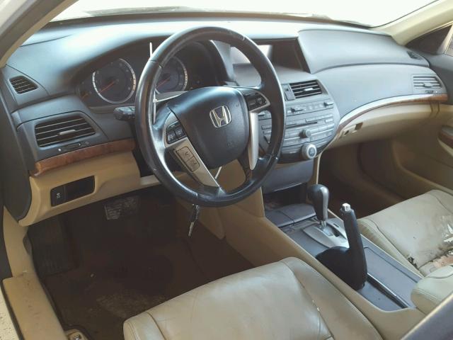 1HGCP2F89CA029630 - 2012 HONDA ACCORD EXL WHITE photo 9