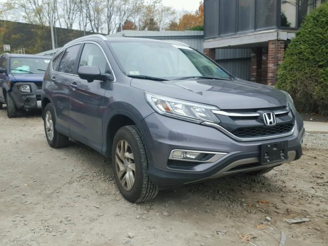 2HKRM4H72GH726296 - 2016 HONDA CR-V EXL GRAY photo 1