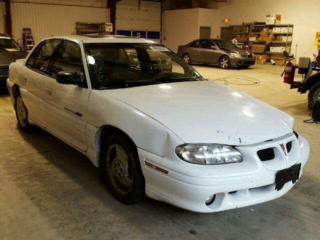 1G2NW52T2VC723061 - 1997 PONTIAC GRAND AM G WHITE photo 1