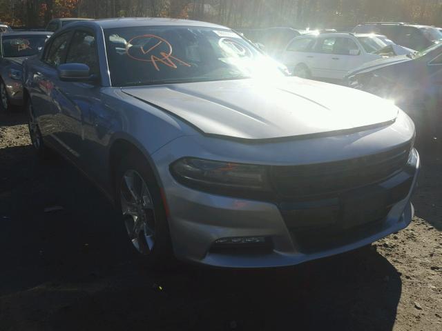 2C3CDXJG8GH144427 - 2016 DODGE CHARGER SX SILVER photo 1