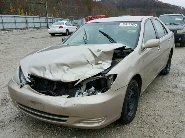 4T1BE32K14U293461 - 2004 TOYOTA CAMRY LE BEIGE photo 2