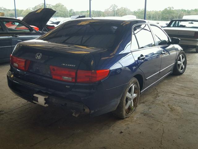 1HGCM567X5A079196 - 2005 HONDA ACCORD EX BLUE photo 4