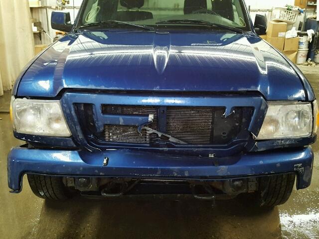 1FTLR4FE6BPA40462 - 2011 FORD RANGER SUP BLUE photo 9