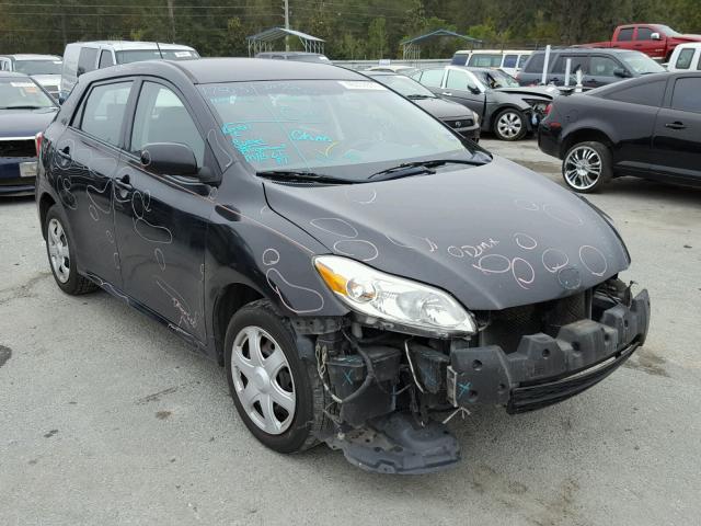 2T1KU4EE1AC192674 - 2010 TOYOTA COROLLA MA BLACK photo 1