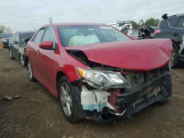 4T1BF1FK3DU721915 - 2013 TOYOTA CAMRY L RED photo 1