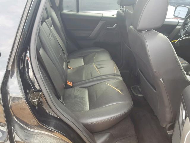 SALFT24N58H074734 - 2008 LAND ROVER LR2 HSE TE BLACK photo 6