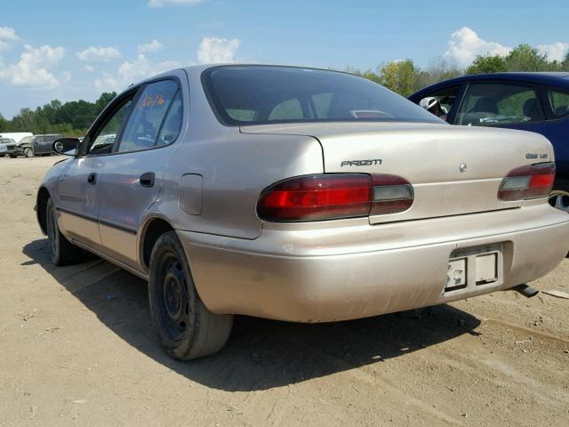 1Y1SK5262TZ028458 - 1996 GEO PRIZM BASE GOLD photo 3