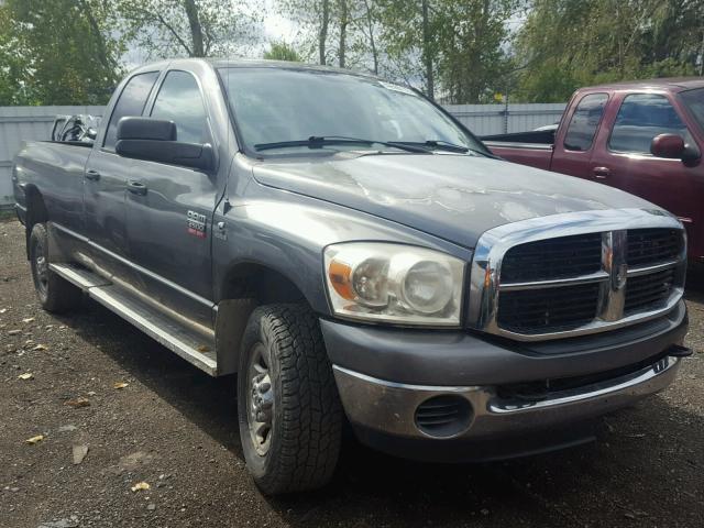 3D7KS28A77G851655 - 2007 DODGE RAM 2500 S GRAY photo 1