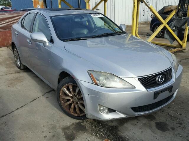 JTHCK262072011315 - 2007 LEXUS IS 250 SILVER photo 1