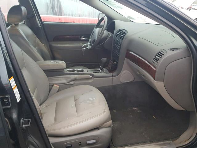 1LNHM87A12Y635281 - 2002 LINCOLN LS BLACK photo 5