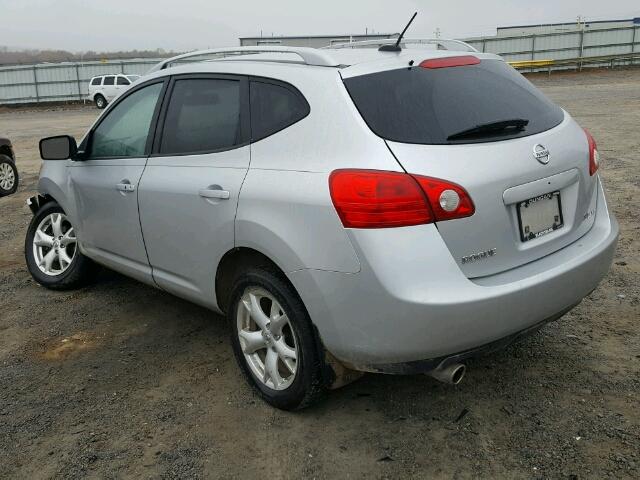 JN8AS58V38W410753 - 2008 NISSAN ROGUE S SILVER photo 3