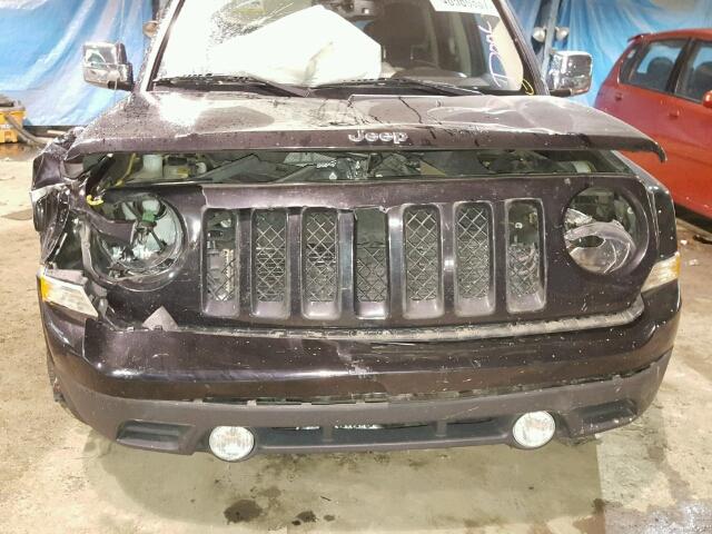 1C4NJRFBXDD207414 - 2013 JEEP PATRIOT LA BLACK photo 9