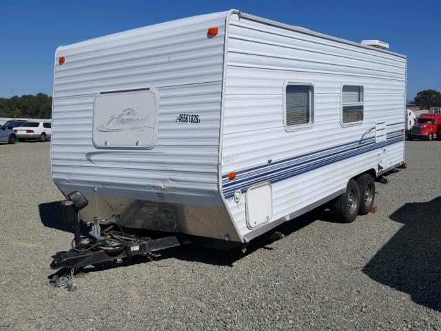 1SN200K203B001805 - 2003 NOMA TRAILER WHITE photo 2