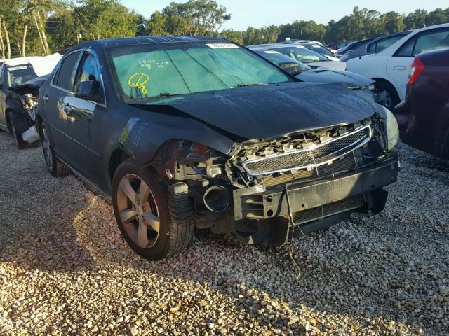 1G1ZC5EUXCF119806 - 2012 CHEVROLET MALIBU 1LT BLACK photo 1