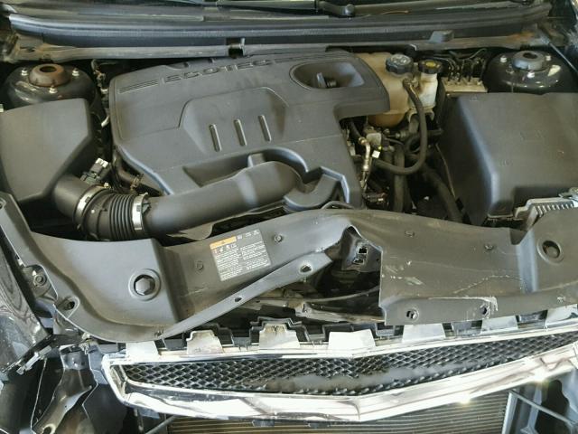 1G1ZC5EUXCF119806 - 2012 CHEVROLET MALIBU 1LT BLACK photo 7