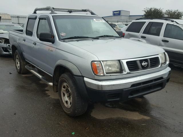 1N6ED27TXYC397018 - 2000 NISSAN FRONTIER C GRAY photo 1